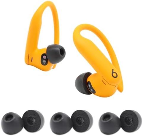 Transform Your Listening Experience with Comply TW-400-C Memory Foam Earbud Tips | Ultimate Comfort & Secure Fit for Powerbeats Pro 2 & Technics EAH-AZ80 | Superior Noise Isolation for Immersive Sound | Black, Small (3 Pairs) – Perfect for Active Lifestyles & Everyday Use