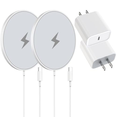Revolutionary Magnetic Wireless Charger for i Phone 16 Pro Max/16 Pro/15 Pro Max/15 Plus/14/13/12 & Air Pods – Fast Dual Charging Pad with Enhanced Compatibility and Effortless Alignment for Seamless Power Delivery