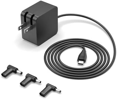 Asus Vivobook & Zenbook Compatible USB-C Charger – 65 W UL Certified Power Adapter for Enhanced Speed & Safety, Fits Multiple Models Including Vivobook 15, 17, Chromebook, Expert Book B5 – 24/7 Support & 30-Day Exchange Guarantee