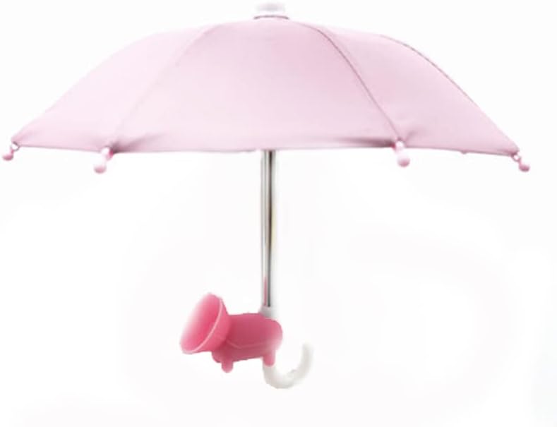 (2 Pack) phone umbrella for Sun Shade, Funny Phone Snap Finger Phone Stand Silicone Phone Holder with Umbrella and Suction Cup for Phone, Blue – Enhanced Compatibility and Speed