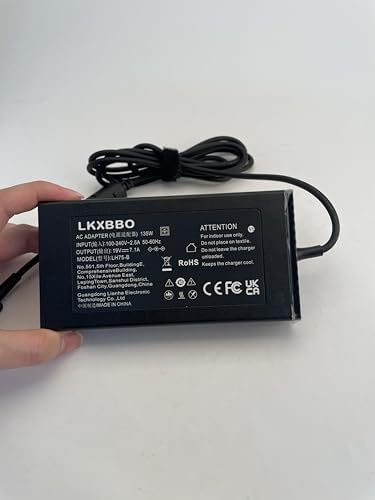 Ultimate 135 W AC Power Adapter for Acer Nitro 5 Series Gaming Laptops – High-Efficiency 19 V 7.1 A Charger Compatible with AN515 & A715 Models | Smart Safety Technology with CE/FCC/ROHS Certification | Durable 5.5 mm x 1.7 mm Connector | Optimal Performance for Gamers & Professionals | Advanced Overcurrent & Overheat Protection for Reliable Charging | Premium Quality Built to Last with High-Density Cable Design | Hassle-Free 30-Day Refund Policy & 24/7 Customer Support | Engineered for Seamless Integration with Your Acer Nitro 5 Experience