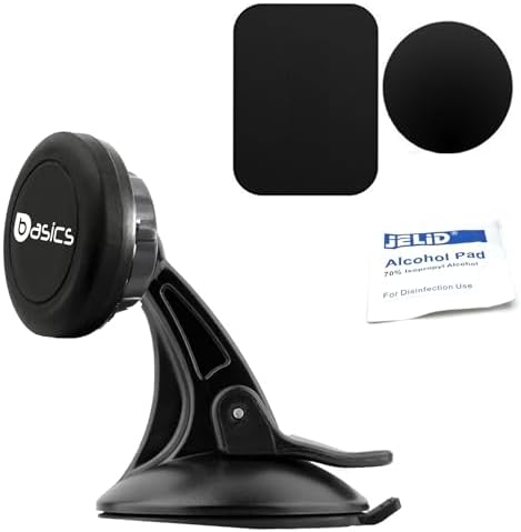 Elevate Your Driving Experience with the Heavy-Duty Windshield Suction Cup Mount Featuring N60 Magnetic Cradle Holder – Ultimate Stability and Compatibility for Bully Dog BDX/SCT BDX Programmers and Smartphones for Safe Navigation and Engine Monitoring