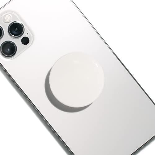 Transform Your Mobile Interaction with the On The Grip Macaron Color Collapsible Phone Grip & Stand – Chic White Round Holder for Optimal Device Control, Universal Compatibility, and Effortless Hands-Free Viewing – Ideal Smartphone Accessory for Secure Handling and Travel-Friendly Design