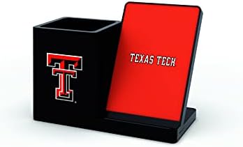 NCAA Unisex Fast Wireless Charging Stand & Desk Organizer – Stylish Multi-Device Charger for Sports Enthusiasts, Efficient Workspace Solution with Built-in Accessory Compartments
