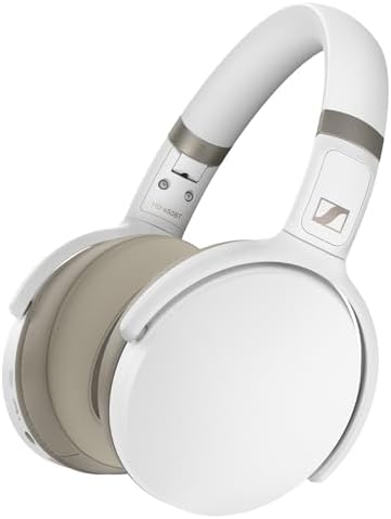 Sennheiser HD 450 BT Wireless Over-Ear Headphones – Immerse Yourself in Premium Sound with Bluetooth 5.0, 30-Hour Battery Life, and Superior Active Noise Cancellation – Perfect for Music Lovers and Professionals on the Go – Sleek Black Design for Unmatched Style and Comfort