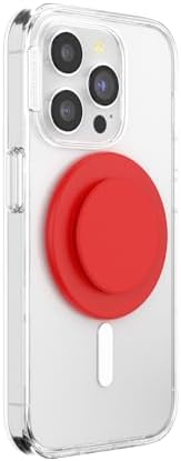 Mag Safe Pop Grip and Stand – Premium Magnetic Phone Accessory for i Phone – Customizable and Swappable Design for Optimal Grip and Hands-Free Convenience – Compatible with Wireless Charging, Elegant Black Finish for Enhanced Mobile Experience