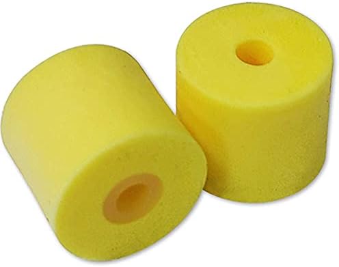 Premium Yellow Memory Foam Ear Tips for Shure SE Models – 8-Pair Replacement Set for Enhanced Sound Isolation and Comfort – Compatible with SSE110, SE112, SE215, SE310, SE425, SE846 – Elevate Your Audio Experience with Superior Fit and Durability