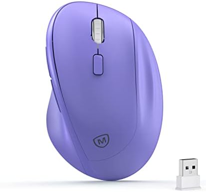 Revolutionize Your Workspace with the Green Ergonomic Wireless Mouse – Superior Vertical Design for Ultimate Comfort, Silent Clicks for Distraction-Free Focus, Long-Lasting Battery Life Powered by 1 AA Battery, Precision Control Up to 1600 DPI with USB Receiver Compatibility for PCs, Laptops, and Desktops