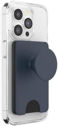 Cobalt Pop Sockets Phone Wallet: Premium Card Holder with Expanding Grip and Mag Safe Compatibility for Effortless Wireless Charging – The Perfect Accessory for On-the-Go Mobile Users Seeking Style and Functionality