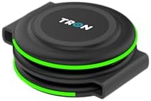 Tron 3-in-1 Magnetic Wireless Charger: Foldable Travel Dock for i Phone 16/15/14/13/12 Pro Max, Apple Watch & Air Pods – Rapid Charging, Enhanced Compatibility & Space-Saving Design