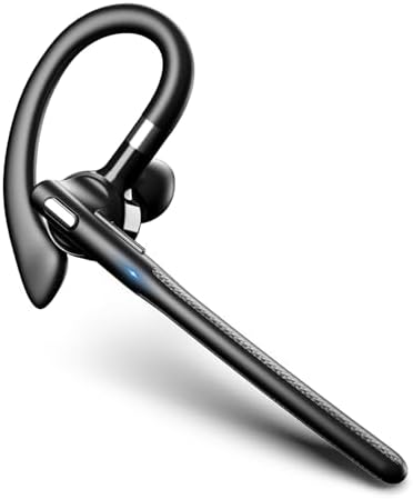 Ultra Comfort Bluetooth 5.4 Over-Ear Wireless Headset with Advanced Noise Cancelling & LED Display – Ideal for Hands-Free Business Calls, Travel, and Driving – 500 ml Charging Case for Extended Playtime and Seamless Device Compatibility