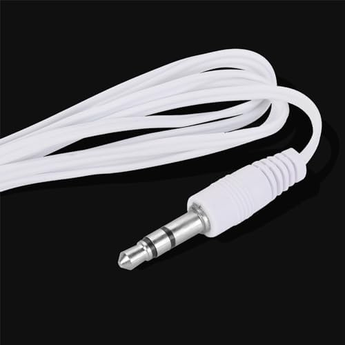 Bulk 100-Pack Classroom Earbuds – Individually Bagged White Student Headsets for Enhanced Learning & Convenience – Ideal Wired Earphones for Schools, Airplanes, Hospitals & Churches – Durable, Lightweight Design with Superior Compatibility and Sound Quality