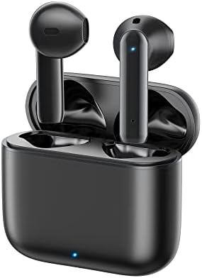 Unleash Your Sound with BEBEN Wireless Earbuds – 40-Hour Playtime & 8-Hour Continuous Playback, IPX6 Waterproof with Superior Stereo Audio, Ergonomic Fit, and Built-in Microphone for Seamless i OS & Android Compatibility – Ideal for Active Lifestyles and Sports Enthusiasts