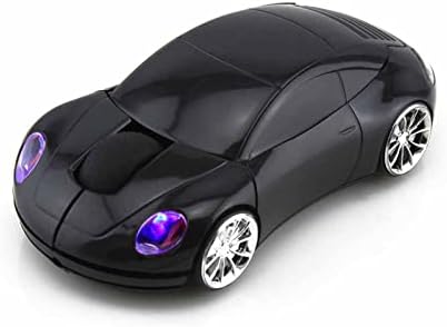 Stylish 2.4 GHz Wireless Car-Shaped Mouse – Fun Red Optical Mouse for Kids & Adults, Compact & Portable with 1600 DPI Precision for Effortless Navigation – Ideal Gift for Gaming & Everyday Use – Seamless USB Connectivity for Laptops & Desktops