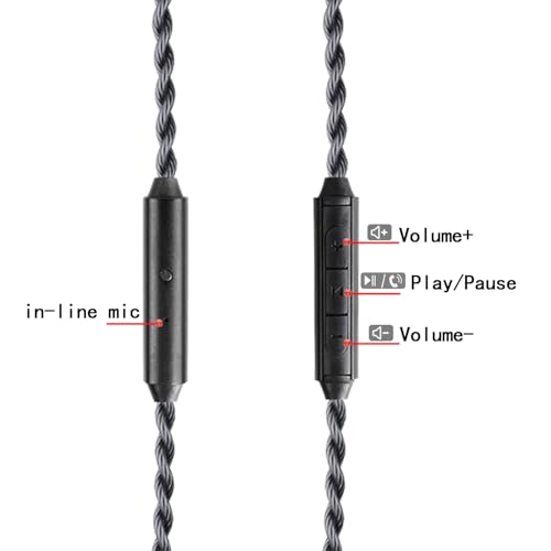 Elevate Your Audio Experience with FAAEAL Hybrid IEM Earphones – Premium Hi-Fi Wired In-Ear Monitors Featuring Advanced Composite Diaphragm Technology, Durable CNC Metal Design, and Detachable QDC-2 PIN Cable for Audiophiles and Musicians Seeking Ultimate Sound Clarity and Personalization