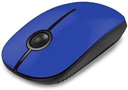 Sleek Vssoplor Wireless Mouse – Ultra-Slim Silent Optical Companion for Laptops & PCs | 2.4 GHz Nano Receiver, Perfect for Quiet Workspaces & Travel | Enhanced Compatibility for Windows, Mac & Linux