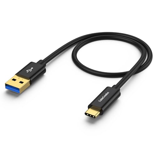 Ultimate 10 Gbps USB A to USB C Cable – 5 ft High-Speed Connector for Rapid Data Transfer & Charging, Optimized for i Phone 15/16+, Galaxy S24/S23+, Android Auto – Durable Nylon Braided Design for Effortless Travel and Daily Use