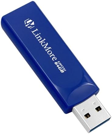 Maximize Your Data Storage with Link More EJECT32 256 GB USB 3.2 Flash Drive – Fast 100 MB/s Read Speeds & Retractable Design for Ultimate Portability and Compatibility with PC and Consoles