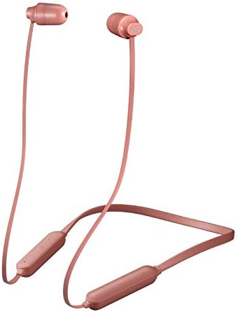 JVC Marshmallow Wireless Earbud Headphones – Stylish Ivory Design, IPX4 Water-Resistant for Active Lifestyles, 8-Hour Battery Life, Flexible Neck Band for Ultimate Comfort, Memory Foam Earpieces for Superior Sound Isolation – Perfect for Commuting, Workouts, and Everyday Use – Seamless Device Compatibility