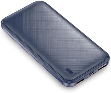 High-Speed 20 W Portable Charger – 10,000 m Ah Fast Charging Power Bank with USB-C PD & QC 3.0 for Ultimate Device Compatibility – Slim, Lightweight Battery Pack for i Phone & More – Perfect for On-the-Go Power Needs