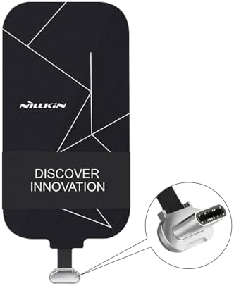 Enhance Your Charging Experience with Nillkin Qi Wireless Charging Receiver & Adapter for Google Pixel, Samsung Galaxy A Series, LG Phones – Fast Charging Module for USB-C Devices – Compact, Durable, and Effortless Power Solutions