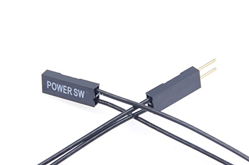 Premium 22 AWG Motherboard Extension Cable Set with Gold-Plated Plugs – 11-Inch High-Performance Cables for Enhanced PC Connectivity, Featuring Six Essential Connectors: Power, LED, HDD LED, Power SW, Reset SW, and HD Audio – Ideal for Streamlined Cable Management and Superior Signal Integrity in Any Computer Build