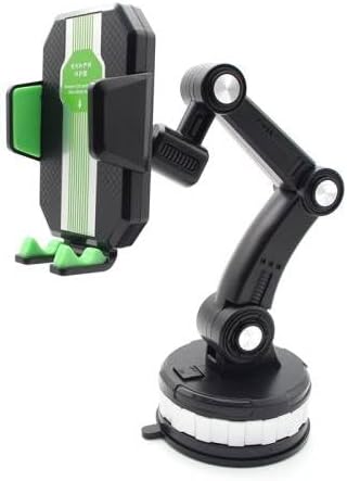 Universal 360-Degree Rotating Suction Cup Phone Mount – Ultimate Hands-Free Solution for Safe Navigation with Any Smartphone – Sturdy Dashboard & Windshield Holder with One-Button Release – 2024 Enhanced Stability for Effortless Driving Experience