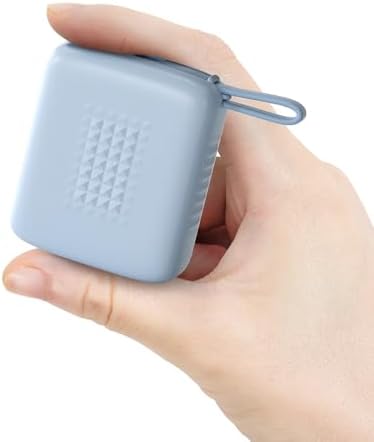 Ultra-Compact 22.5 W Power Bank with Built-in Cable – 10,000 m Ah Mini Battery Pack for i Phone, i Pad & Android Devices – Travel-Friendly Velvet Pouch Included – High-Speed Charging with Smart Safety Features – Lightweight & Versatile for On-the-Go Power Solutions