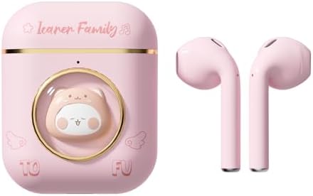 Black Panda Wireless Earbuds – Stylish Bluetooth 5.4 Sports Headphones with IPX4 Waterproof Technology, Perfect for Active Lifestyles, Travel, and School – Ideal for All Ages with Built-in Mic for Hands-Free Calls and Comfort Fit