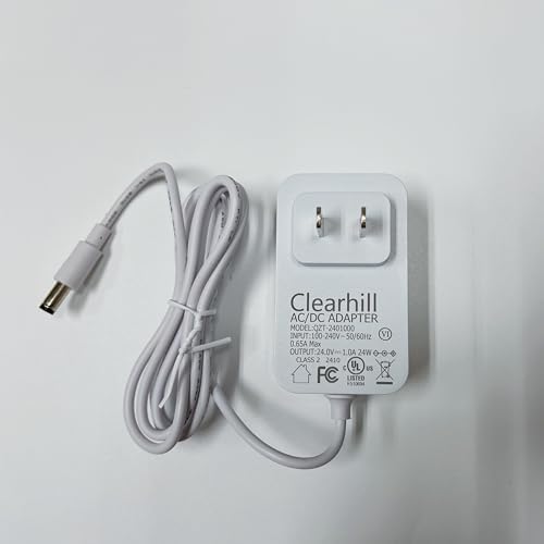 Versatile 24 V 2.5 A 60 W Wall-Mounted Power Supply Adapter for LED Strip Lights, Routers, Cameras – Durable 1.2 m Cable with DC 5.5 x 2.1 mm Connector for Enhanced Device Versatility and Efficiency – Optimize Your Power Management System Today!