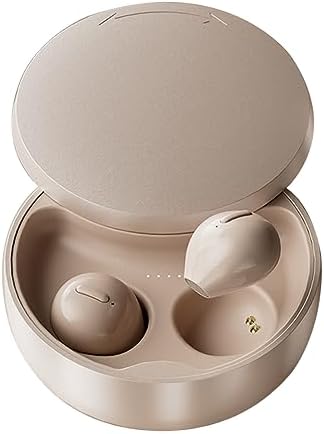 Discreet Mini Wireless Earbuds for Small Ears – Invisible Bluetooth Earpieces with Ergonomic Comfort and Portable Charging Case – Seamless Audio for Work, Travel, and Relaxation – Perfect Compatibility with Android & i OS Devices