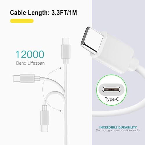 Supercharge Your Drive with 10 FT USB A to C Car Play Charging Cables – 2 Pack for Seamless i Phone 15/16 and i Pad Compatibility, Fast Data Transfer & Durable Design for Uninterrupted Connectivity