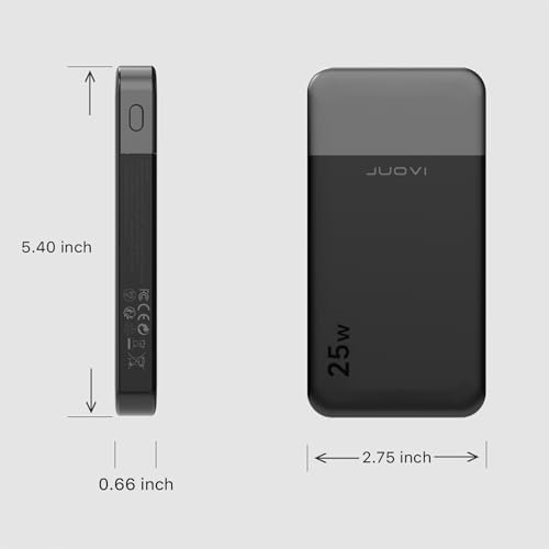 Compact 10000 m Ah Fast Charging Power Bank – 35 W Portable Charger with PD 3.0 & QC 4.0 – Lightweight Type-C & USB-A Compatible Battery Pack for i Phone, Samsung, i Pad – Ultimate Solution for On-the-Go Charging Efficiency