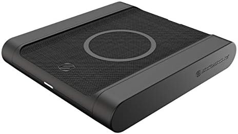 Scosche BLQP-XTSP Base Lynx Modular Qi-Certified Wireless Charging Hub – Fast, Customizable Charging Solution with Safety Features for Home and Office – Sleek Design for Effortless Device Powering and Enhanced Compatibility