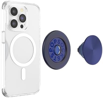 Stylish Dusty Rose Magnetic Phone Grip & Stand for i Phone Mag Safe – Secure Pop Socket with Kickstand for Effortless Hands-Free Viewing and Seamless Wireless Charging – Enhance Your Mobile Experience with Chic Functionality and Personalization Options