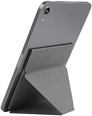 Revolutionize Your Tablet Experience with the MOFT Invisible Adhesive Slim Stand – Adjustable Support for Tablets Up to 12.9” in Space Gray – Perfect Blend of Portability, Style, and Functionality for Seamless On-the-Go Use