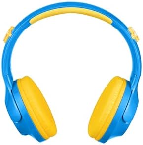 Ms. Rachel’s Kids Bluetooth Headphones – Fun and Safe Toddler Headset with Built-in Music for Instant Entertainment – USB-C Rechargeable Design for Quick Power-Ups and Volume Limiting Feature for Ear Safety