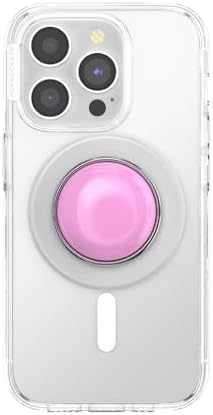 Mag Safe Pop Grip for i Phone – Magnetic Phone Stand with Swappable Top – Bon Bon Black – Ergonomic Secure Grip for Hands-Free Viewing & Wireless Charging Compatibility – Ultimate Mobile Accessory for Enhanced Usability and Style