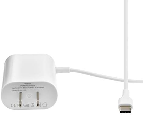 Optimize Your Google Mesh Wi-Fi Experience with a 6 ft USB Type C Power Adapter – Fast Charging AC Charger for Superior Connectivity and Enhanced Compatibility in Any Space