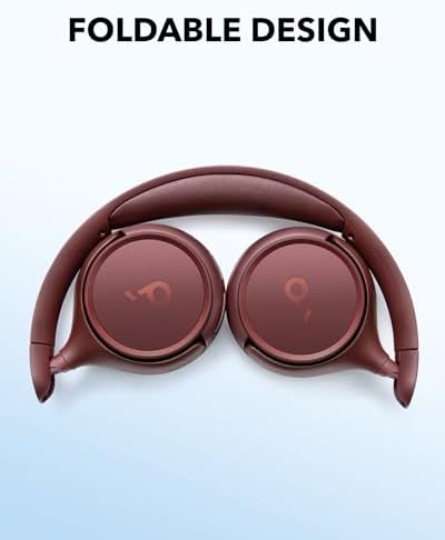 Soundcore H30 i Wireless On-Ear Headphones – Experience Unmatched 70-Hour Playtime with Bluetooth 5.3 Connectivity, Ultra-Lightweight Comfort, and Foldable Design for Effortless Portability and Deep Bass Enjoyment, Perfect for Music Lovers and Professionals Alike