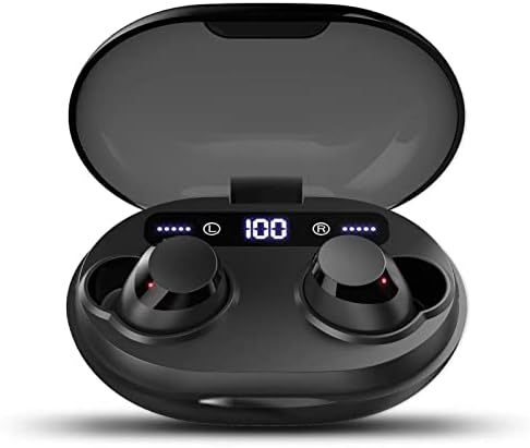 Aruind® Premium Bluetooth Earbuds – 56 Hours Playback True Wireless Stereo with IPX7 Waterproof Rating, Deep Bass Sound, LED Battery Display & Long-Distance Connectivity – Ideal for Active Lifestyles and Seamless Device Compatibility
