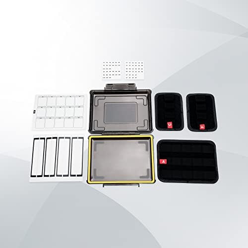 Ultimate USB Flash Drive Organizer – Stackable Case for 16 USB A/C & 30 SD/SDHC/SDXC/CFexpress Cards – Durable, High-Performance Memory Card Holder for Professionals and Enthusiasts – Keep Your Digital Life Clutter-Free and Efficient