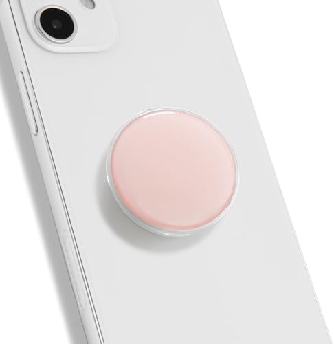 Transform Your Mobile Interaction with the On The Grip Macaron Color Collapsible Phone Grip & Stand – Chic White Round Holder for Optimal Device Control, Universal Compatibility, and Effortless Hands-Free Viewing – Ideal Smartphone Accessory for Secure Handling and Travel-Friendly Design