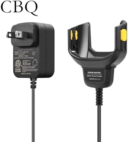 CBQ TC51 Charger Cable for Zebra TC51 TC52 TC56 TC57 TC510 TC510K TC52X TC520L PDA Barcode Scanners Charger（with Plug adaptors. – Enhanced Compatibility and Speed