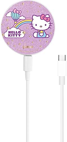 Sonix x Sanrio Hello Kitty & Care Bears Magnetic Mag Safe Charger for i Phone 12-16 Series | 6.5 ft USB-C Fast Wireless Charging Cable | Stylish, Playful, and Efficient Power Solution for Your Device