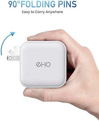 Powerful 100 W Ga N III USB-C Wall Charger – 4-Port Fast Charging Station with PD 3.0 for Mac Book, i Pad, i Phone, Samsung – Compact Travel Power Adapter with Foldable Design for Ultimate Portability and Compatibility