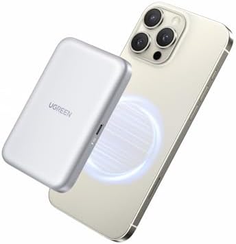 UGREEN Magnetic M.2 NVMe SSD Enclosure for i Phone 15/16 Pro Max – High-Speed 10 Gbps USB-C Adapter with PD 100 W Charging, Versatile Support for 2230/2242/2260/2280 SSDs, Effortless Magnetic Attachment and Durable Design for Enhanced Storage Solutions