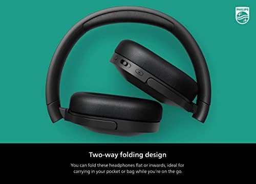 Philips H6506 Bluetooth Over-Ear Headphones – Immersive Sound with 30-Hour Battery Life, Exceptional Active Noise Cancellation, and Effortless Multipoint Connectivity for Seamless Device Transition – Ideal for Music Lovers and Busy Professionals