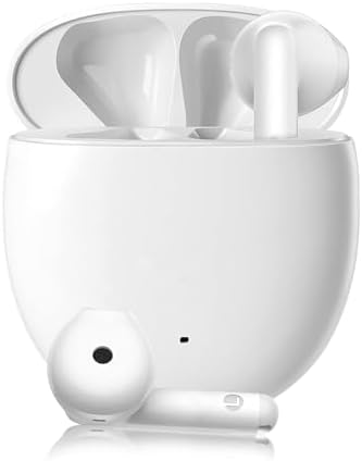 Revolutionary Bluetooth 5.3 Wireless Earbuds with Dynamic Hi-Fi Bass & Enhanced Noise Isolation – 40-Hour Battery Life & IPX7 Waterproof Rating for Rugged Use – Perfect for Audiophiles and Professionals Seeking Comfort and Crystal-Clear Communication