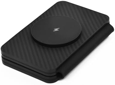 All-in-One Carbon Fiber Charging Station for Apple Devices – Fast Mag Safe Wireless Charger, Foldable Travel Solution for i Phone 16-12 Series, Air Pods & Apple Watch – Ultimate Portability & Efficiency